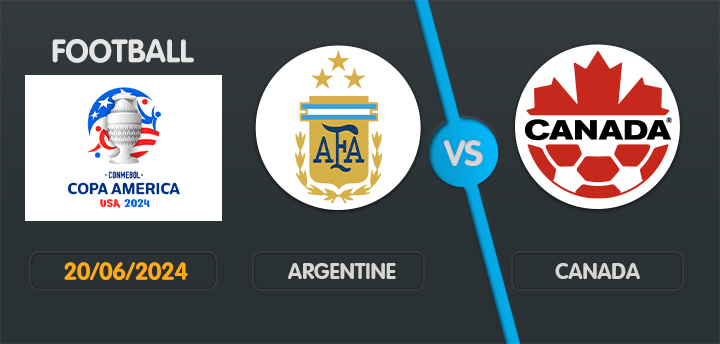 Pronostic Argentine Canada - 20/06/2024